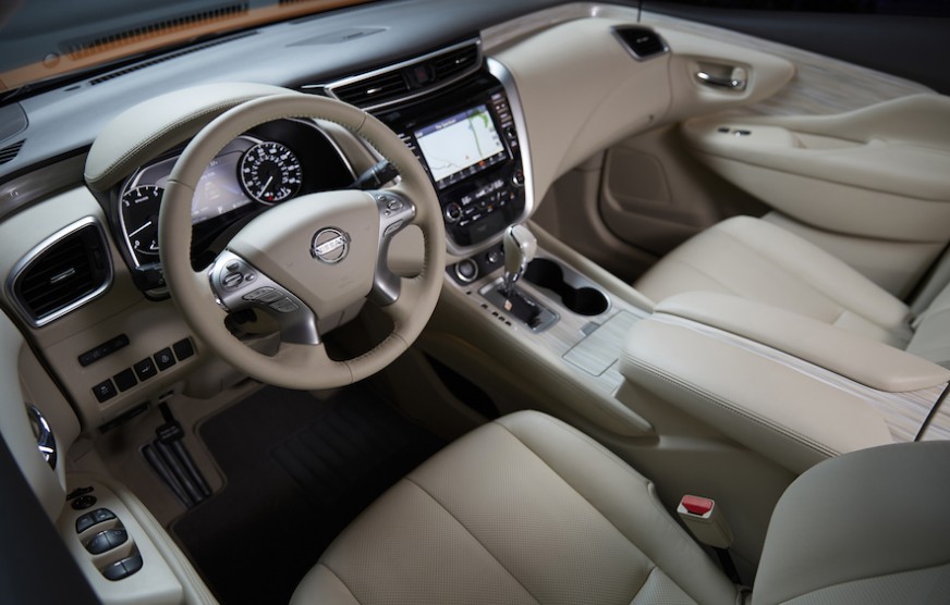 2015 Nissan Murano MMP Napa interior