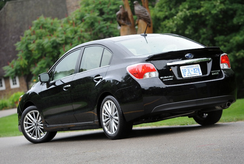 2015 18 Subaru Wrx Sti Sedan Red Mud Flap White Logo