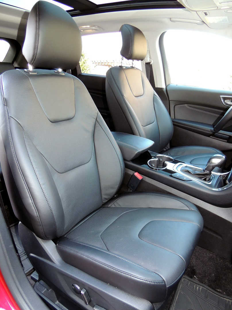 ford edge interior back seat