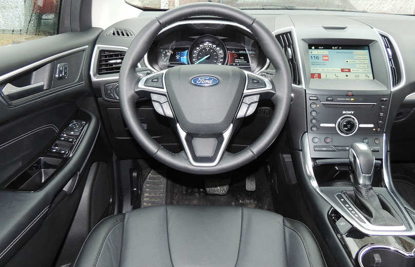 2017 ford edge interior