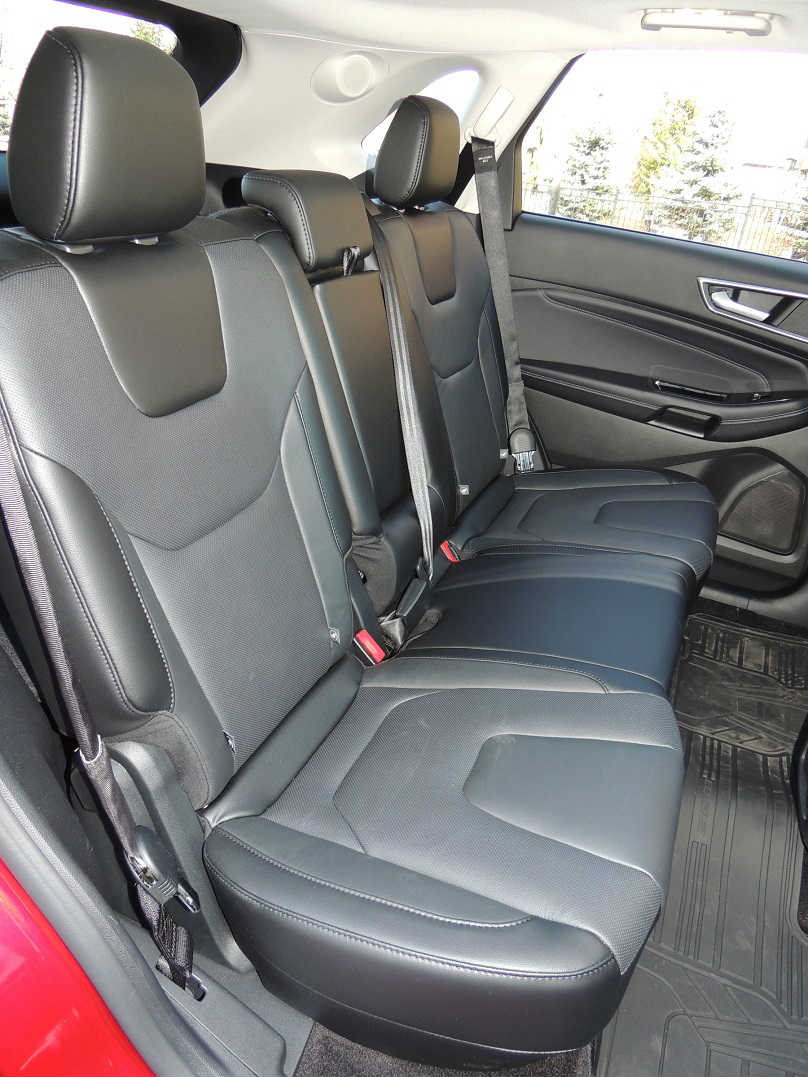 ford edge interior back seat