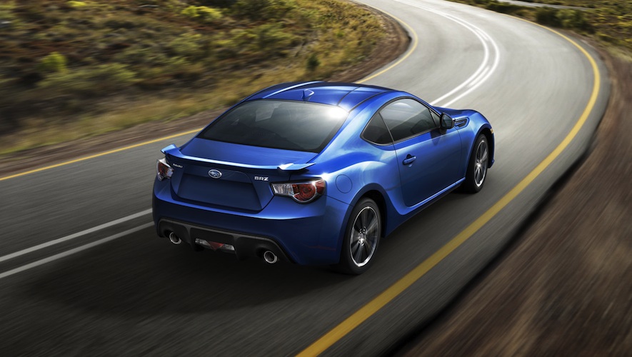 2016 Subaru BRZ rear